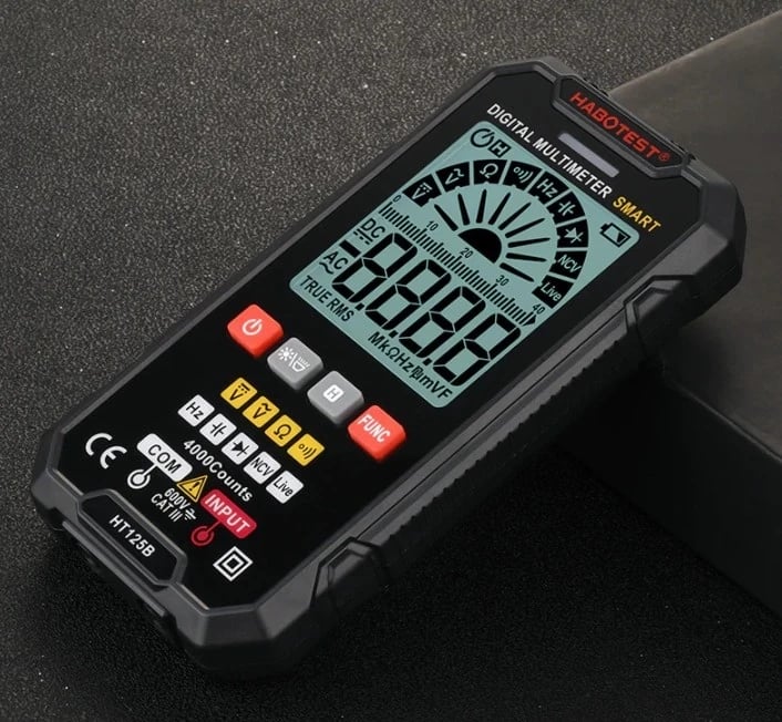 Instrument matës multimeter Habotest HT125B, 1.5V, i zi