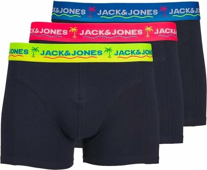 Të brendshme për meshkuj Jack&Jones, 3 copë, të kaltra