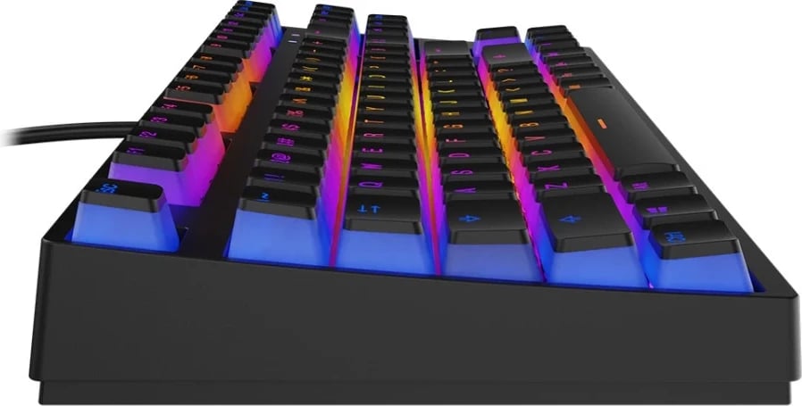 Tastierë Krux Atax Pro RGB, e zezë