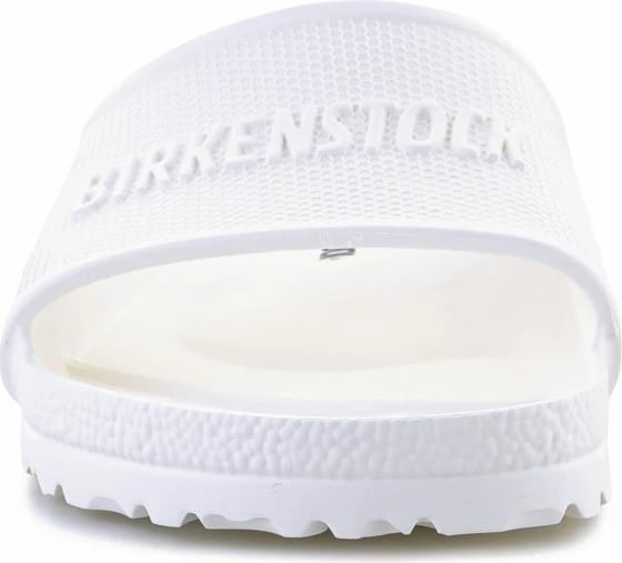 Papuqe Birkenstock, unisex, të bardha