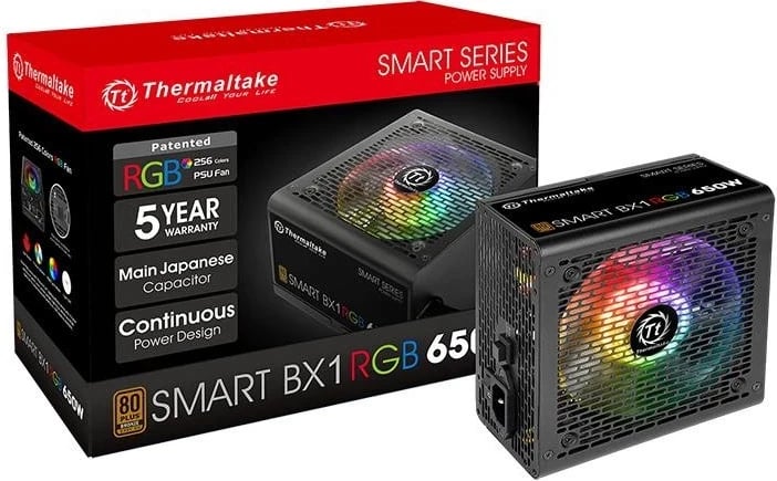 Burim energjie Thermaltake Smart BX1 RGB, 650W