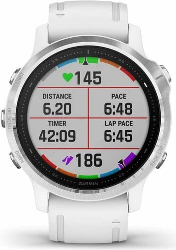 ORË E MENQUR GARMIN FENIX 6S | WHITE/SILVER 010-02159-00