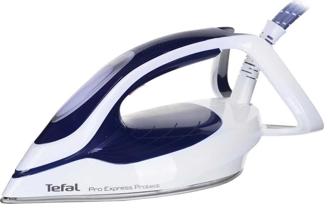 Stacioni i hekurit me avull Tefal Pro Express Protect GV9221E0, 2600 W, 1.8 L, Blu dhe Bardhë