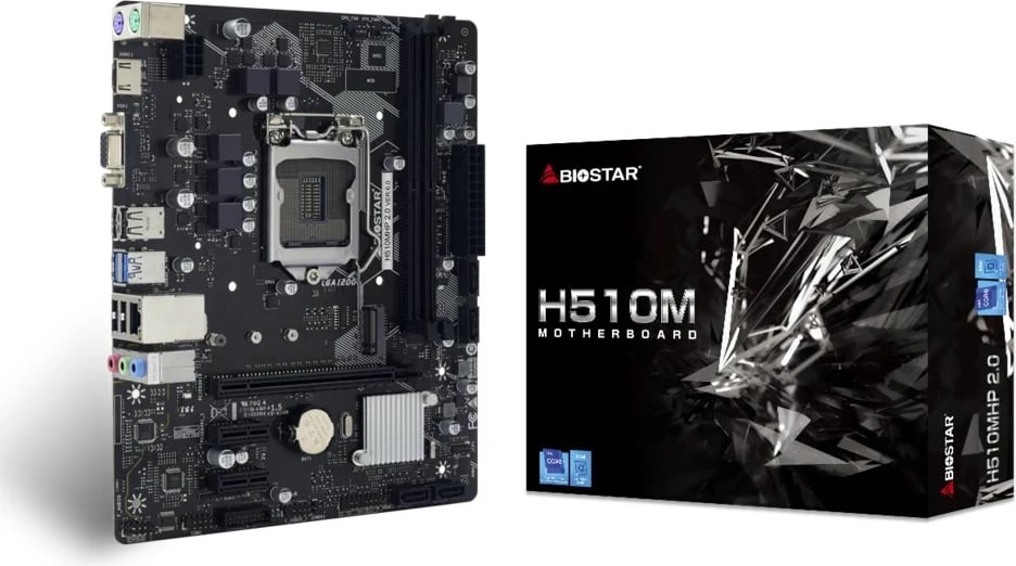 Pllakë amë Biostar H510MHP 2.0, Intel H510 LGA 1200, micro ATX