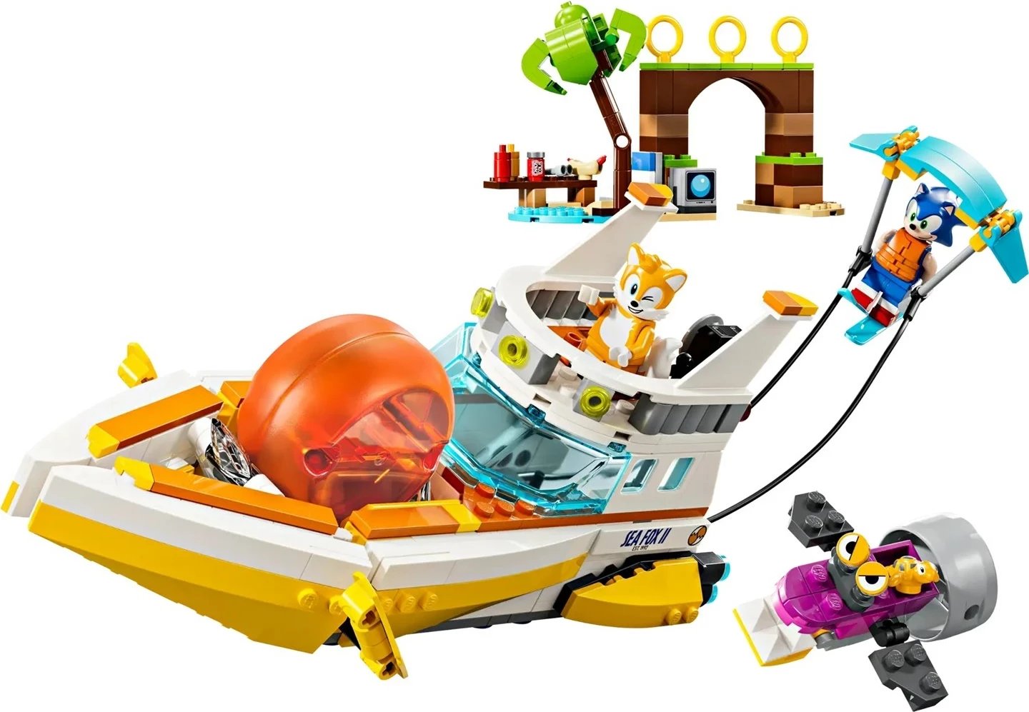 Set LEGO Sonic the Hedgehog 76997 Tail's Adventure Boat