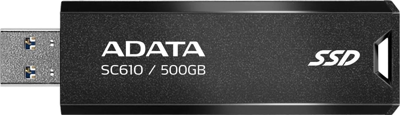 SSD Adata Needle SC610, 500GB, USB 3.2, i zi