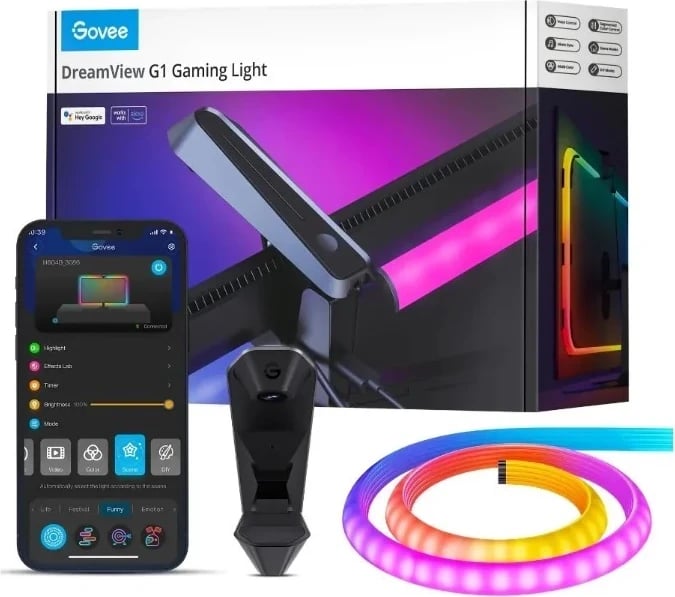 Shirit LED Govee H604B Dreamview G1, RGBIC, Wi-Fi, Alexa, Google