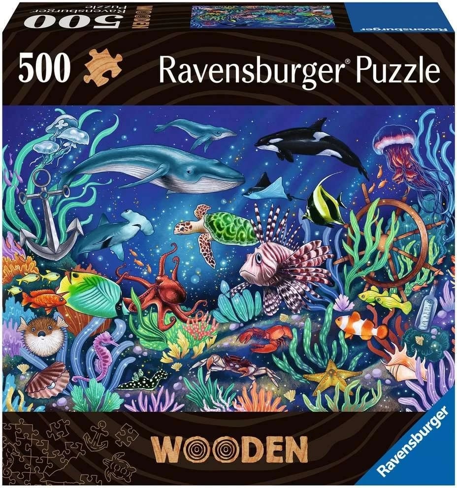 Puzzle Ravensburger 17515, 500 copë, Kafshë, Druri