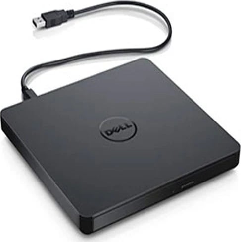 Disk i jashtëm, Dell Slim, DVD-RAM - USB 2.0, i zi 
