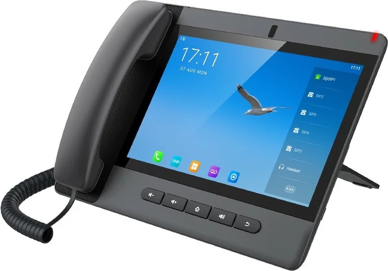 Telefon VoIP Fanvil A320, Bluetooth 5.0, Ekran 10.1", Gri