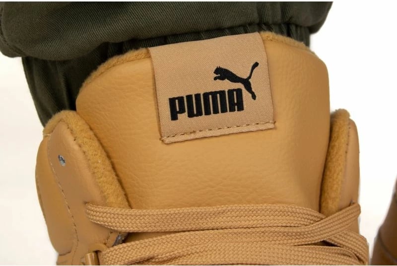 Këpucë Puma St Runner V3 Mid LM për meshkuj, ngjyrë kafe