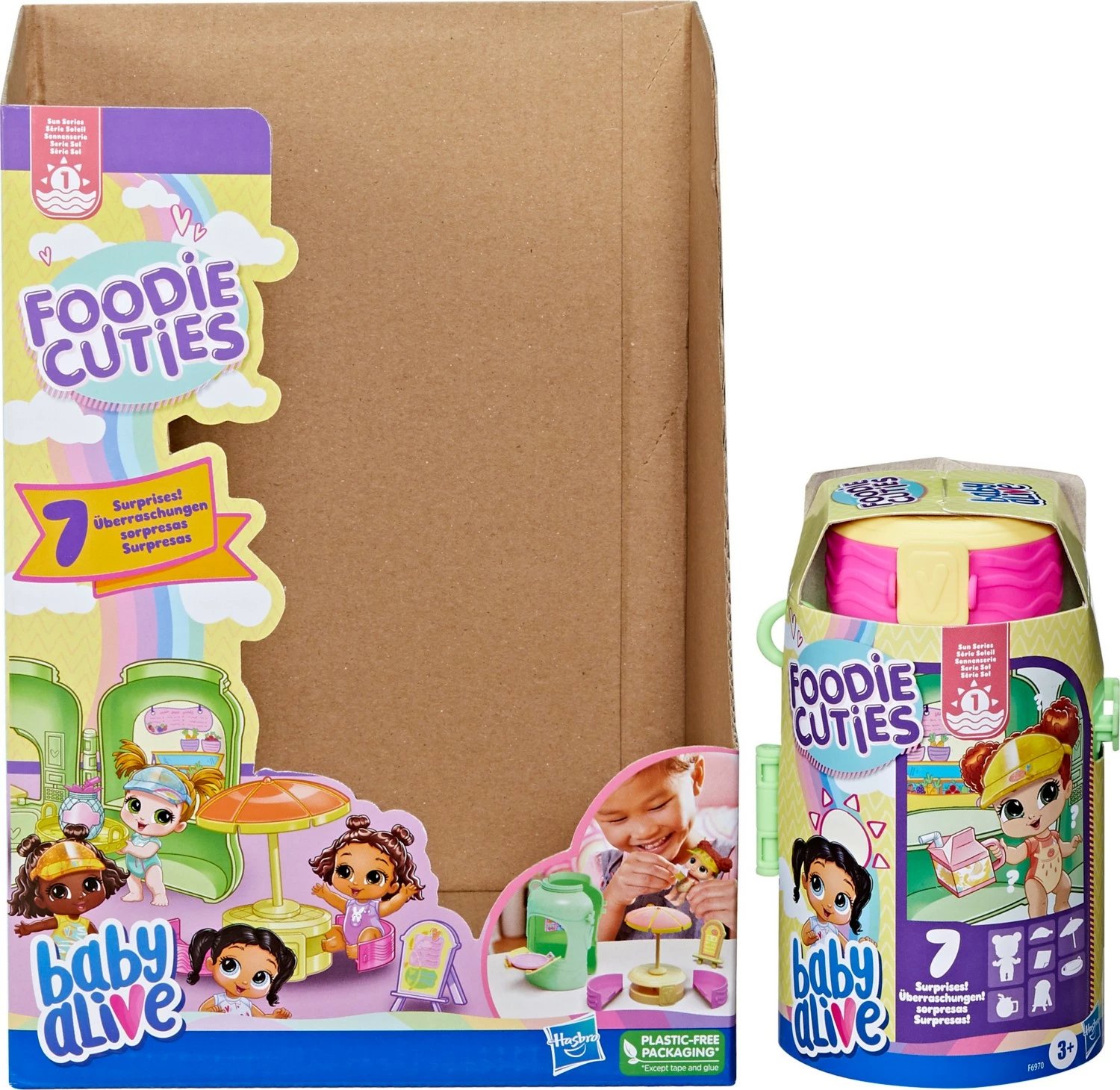 Lojëra për fëmijë Baby Alive Foodie Cuties Surprise Flask - F6970