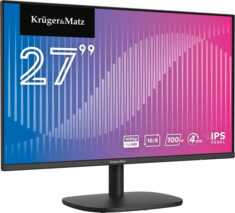 Monitor LED Kruger & Matz KM0199-M27, 27", 1920 x 1200 px, i zi