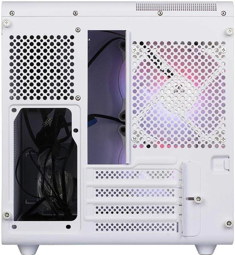 Kasë Redragon Pagos 1, micro-ATX, mini-ITX, e bardhë