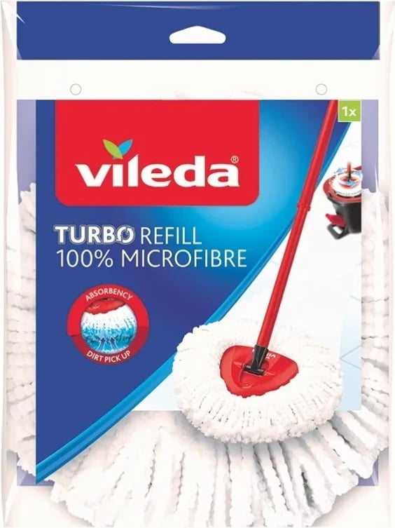 Leckë pastrimi Spin Mop Refill Vileda TURBO Classic, e badhë