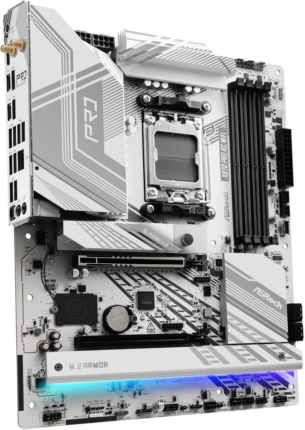 Pllakë amë ASRock X870 Pro RS WiFi, Socket AM5, Chipset AMD X870, DDR5