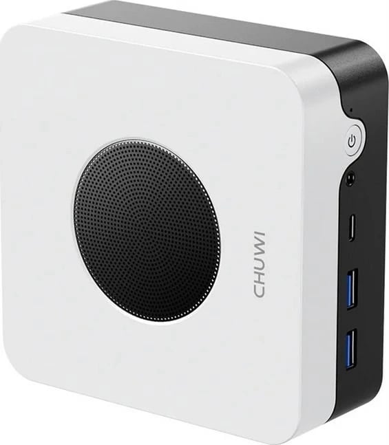 Mini PC CHUWI LarkBox X 2023, Intel® Celeron® N100, 12 GB RAM, 512 GB SSD, Bardhë