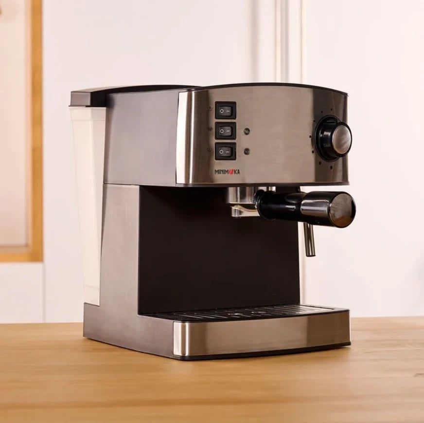 Makiato makinë Taurus CM1821 Mini-Moka, ngjyrë çeliku