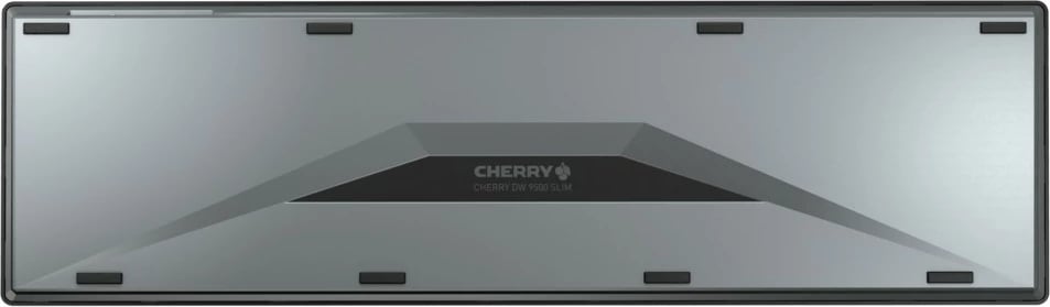 Tastierë dhe maus Cherry DW 9500 SLIM, Wireless, RF Wireless + Bluetooth, QWERTZ, e zezë, gri