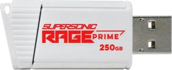 USB Patriot Rage Prime, 600 MB/S, 256 GB, e bardhë/kuqe