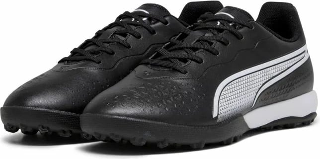 Atlete për futboll Puma King Match TT M, për meshkuj, të bardha dhe të zeza