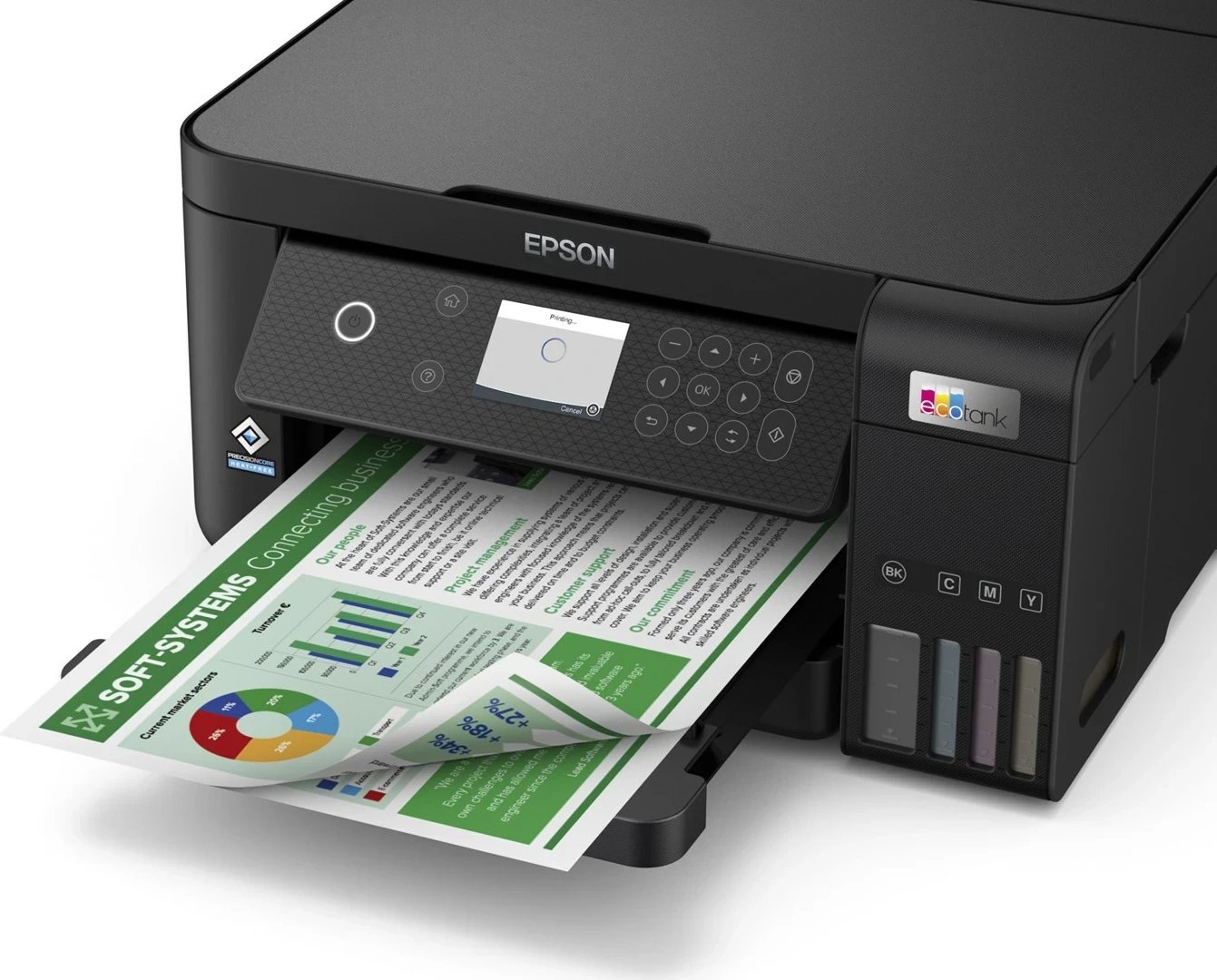 Printer Epson L6260 Inkjet, A4, 4800 x 1200 DPI, 33 ppm, Wi-Fi, Zi