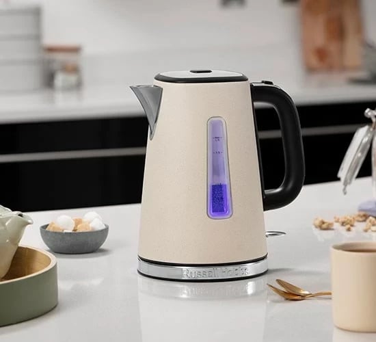 Çajnik elektrik Russell Hobbs Luna Stone, 1.7 L, Inox