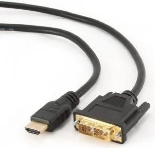 Kabllo HDMI/DVI Gembird 1.8m, e zezë