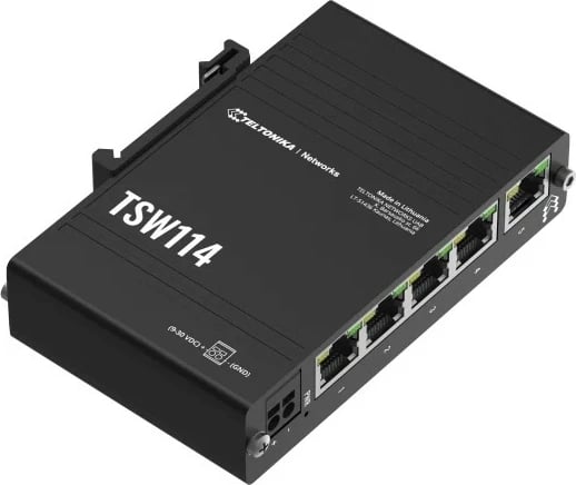 Switch Teltonika TSW114000000, Unmanaged, Gigabit Ethernet (10/100/1000), i zi