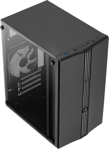 Kasë kompjuteri Aerocool PGS Evo mini, e zezë