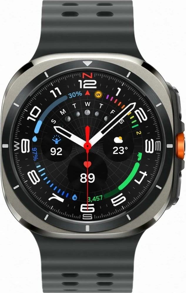 Orë Samsung Galaxy Watch Ultra, 47mm, e argjendtë titanium