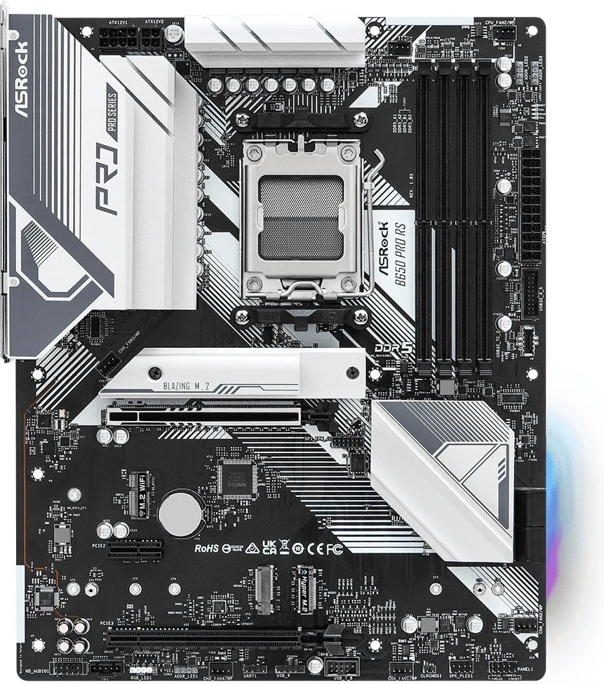 Pllakë amë ASRock B650 Pro RS, Socket AM5, Chipset B650, DDR5