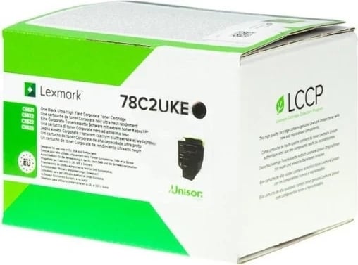 Toner Lexmark 78C2UKE, Origjinal, Ngjyrë e Zezë