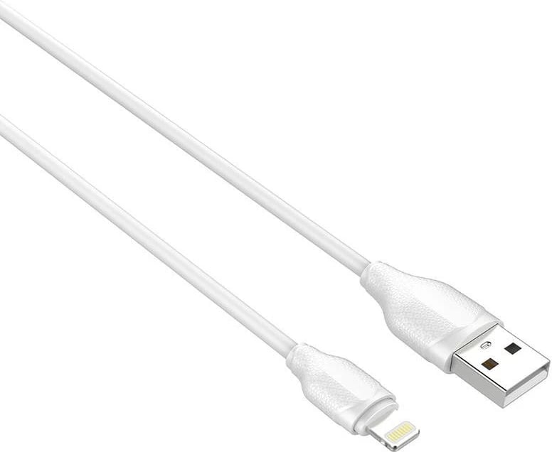 Kabllo LDNIO USB-A/Lightning, 2m, e bardhë