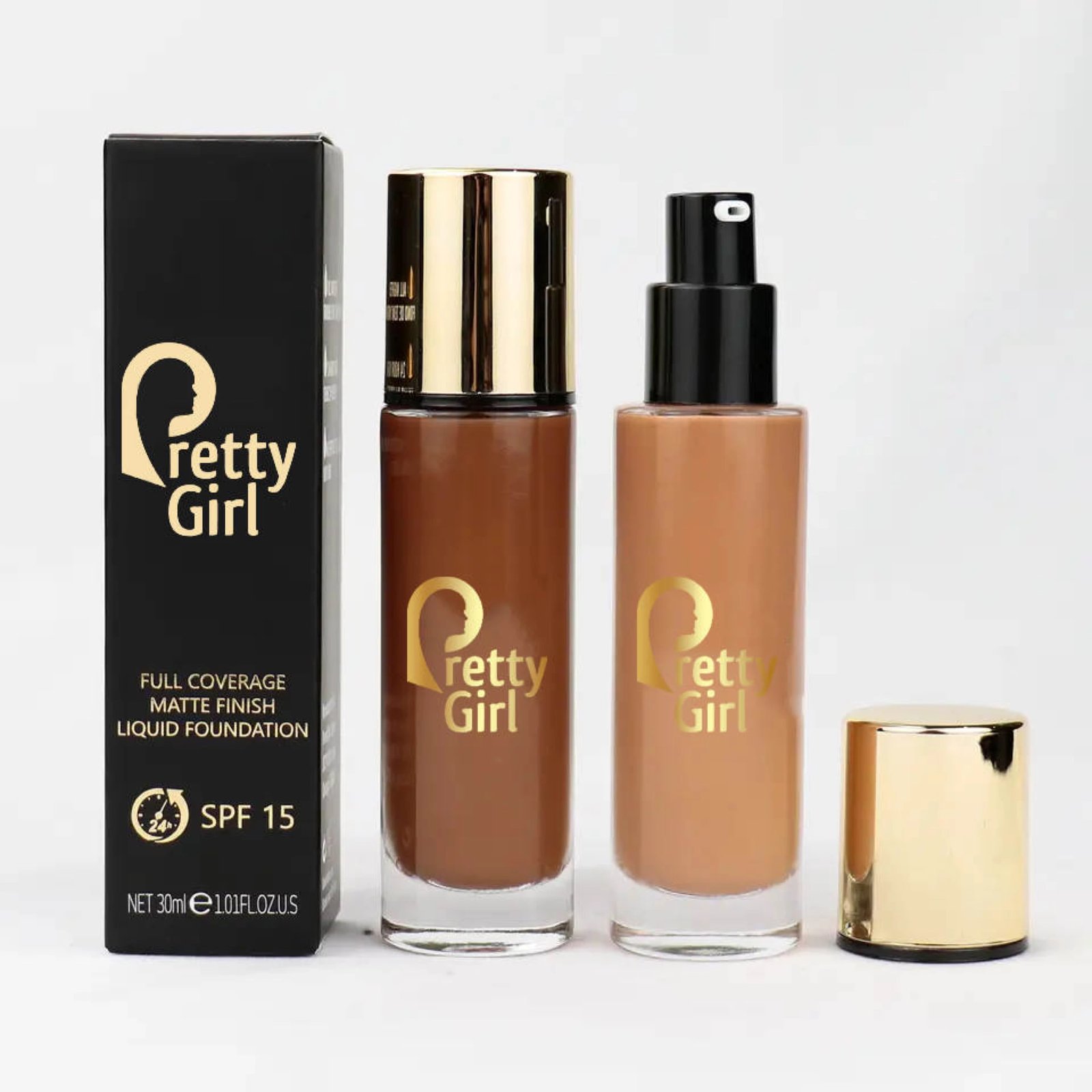 Pretty Girl Full Coverage Liquid Foundation