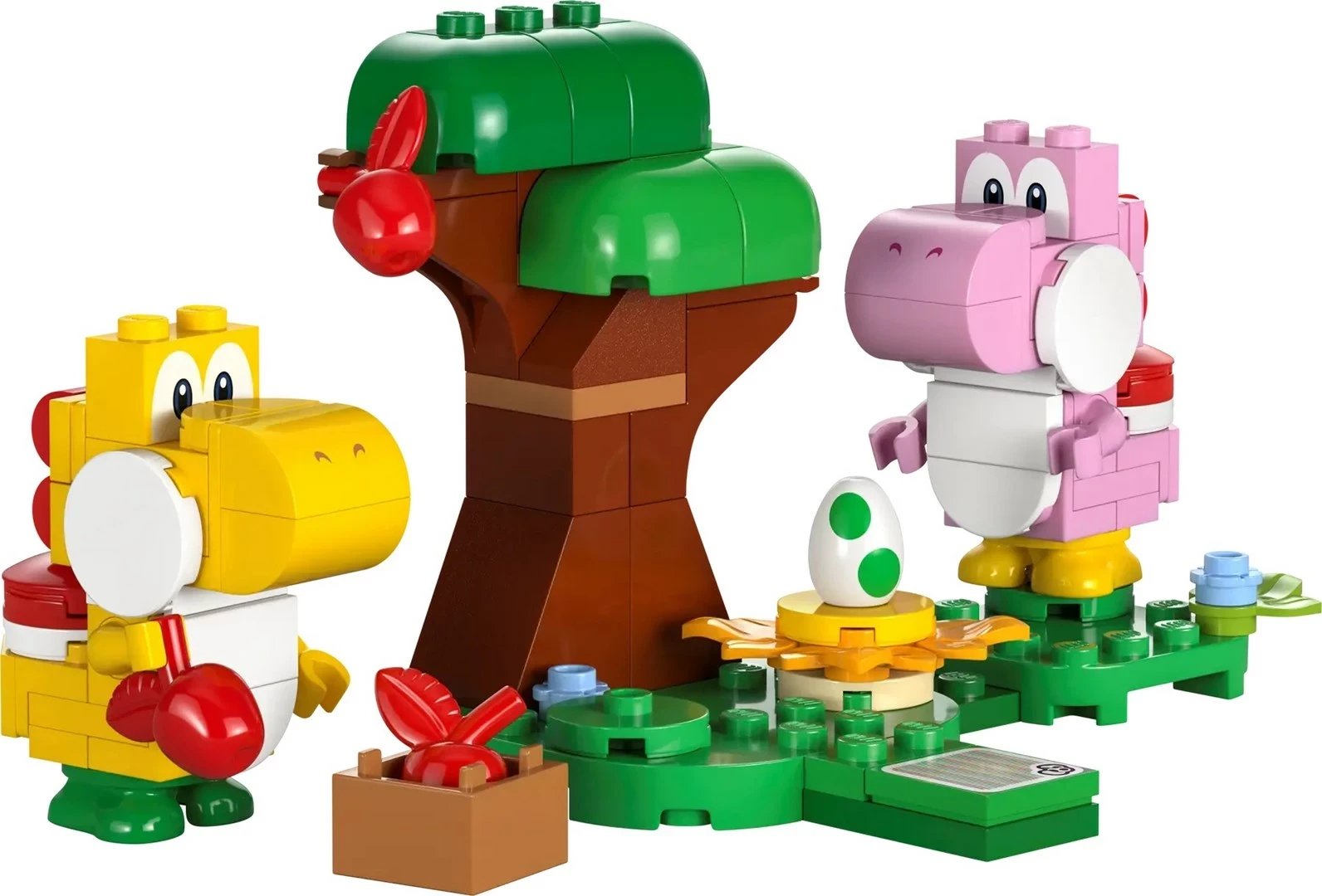 Set LEGO Super Mario 71428, Yoshi's Egg-Cellent Forest