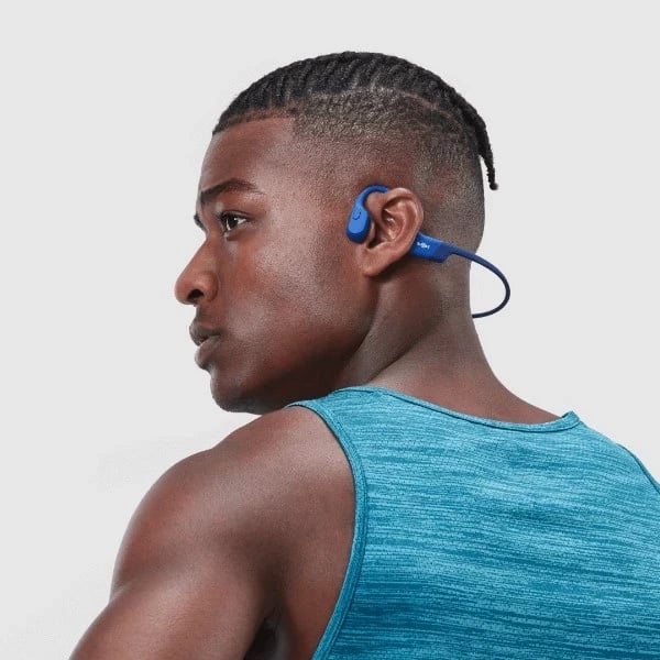 Kufje Wireless SHOKZ Openrun Mini, Blu