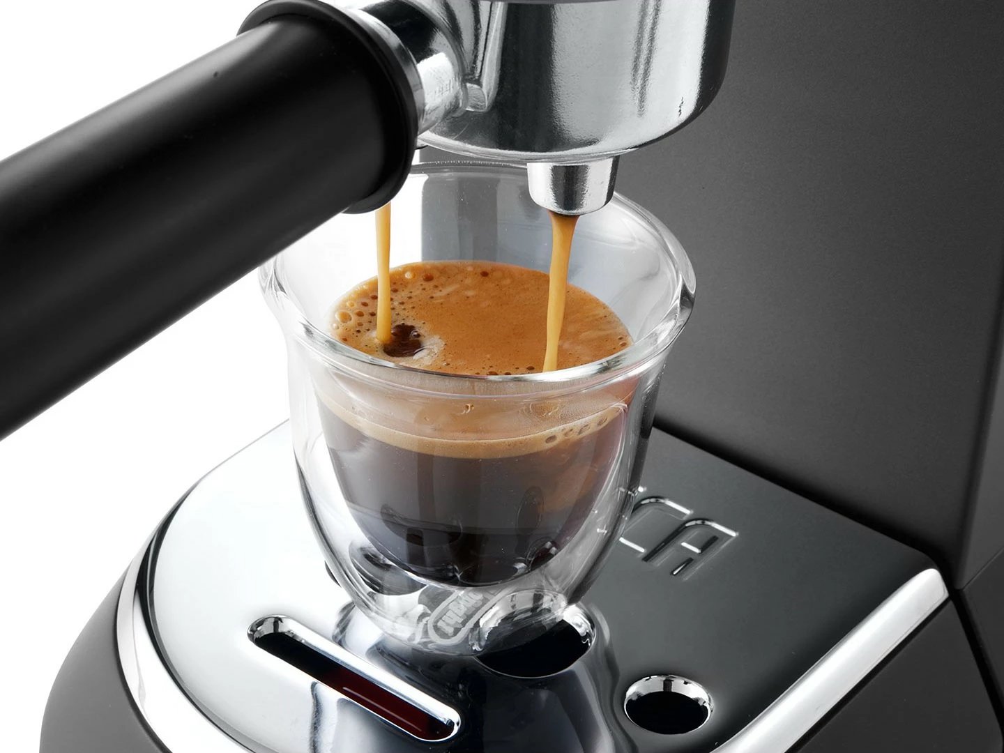 Makinë espresso De’Longhi Dedica Style EC 685.BK, 1.1 L, Coffee pod, Ground coffee, 1300 W, E zezë, Argjend