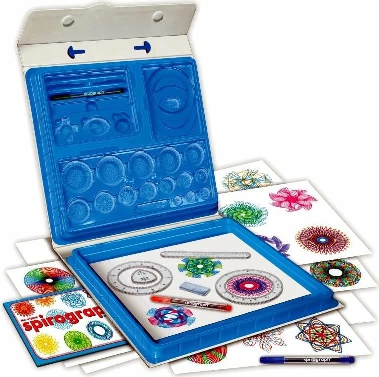 Set arti Spirograph Delux Zestaw 1001Z, blu