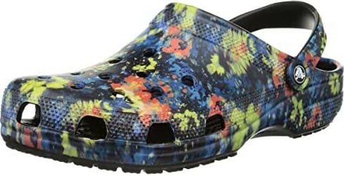 CROCS CLASSIC TIE DYE GRAPHIC CLOG 