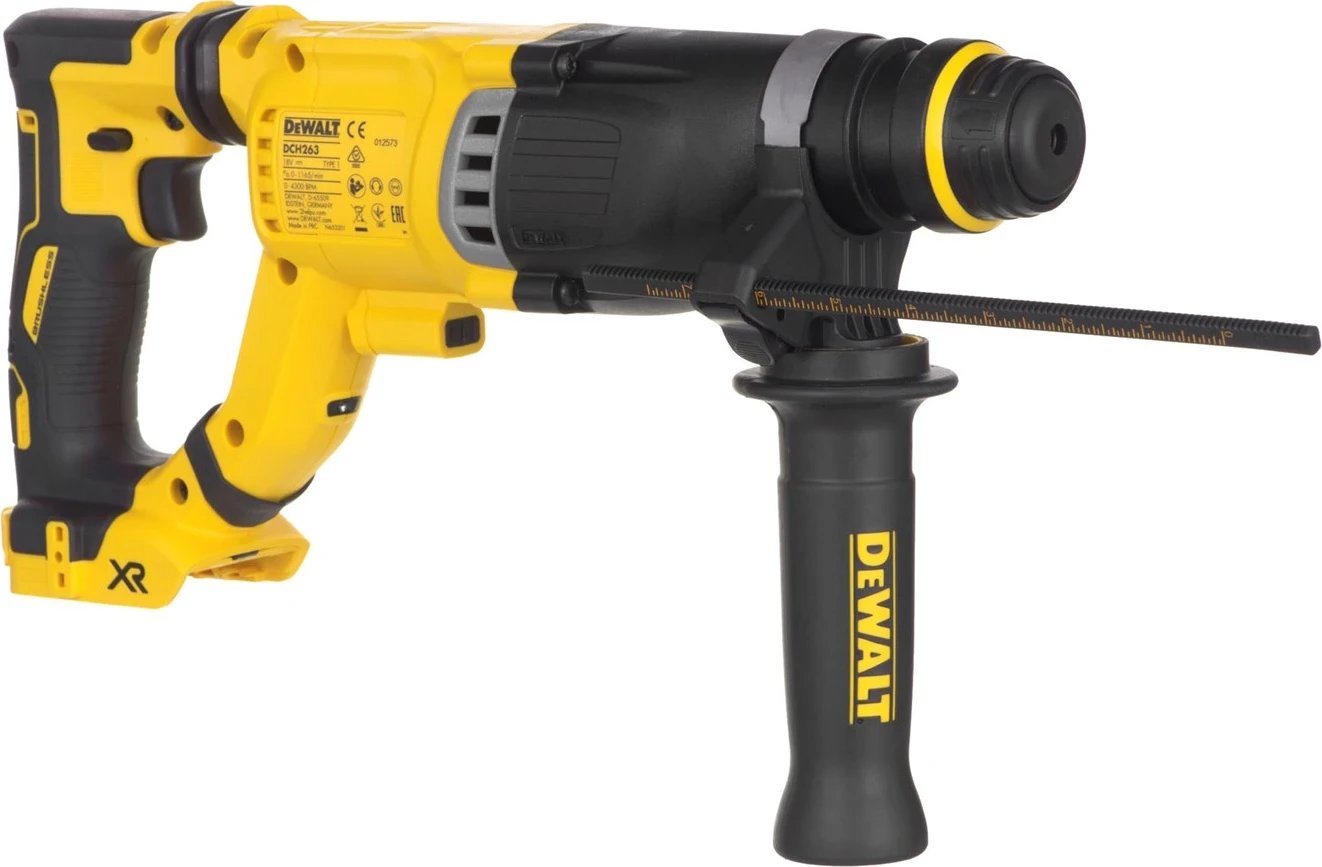 Bormakinë DeWalt DCH263N-XJ, 1165 RPM SDS Plus, 2.7 kg, e Zezë dhe e Verdhe