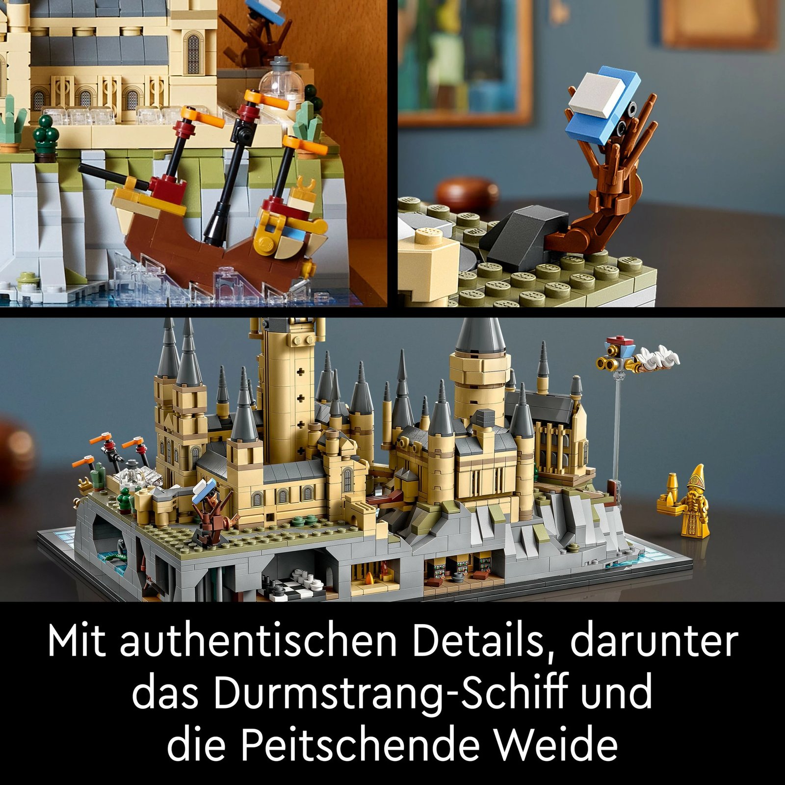 Set ndërtimi LEGO Hogwarts™ Castle and Grounds, 2660 copë