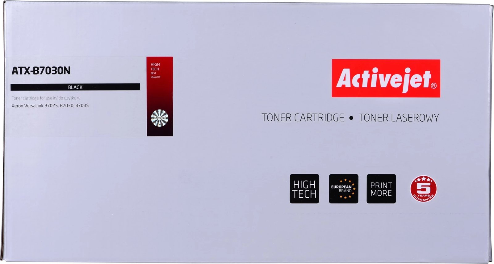 Toner zëvendësues Activejet ATX-B7030N për printer Xerox, i zi