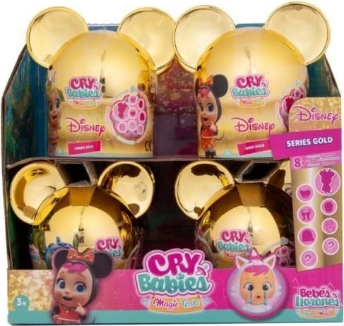 Lodra Cry Babies Magic Tears Disney Gold mix