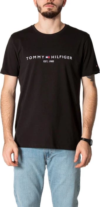 Maicë për meshkuj Tommy Hilfiger Jeans, e zezë