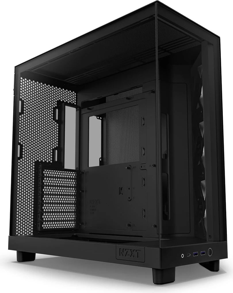 Kasë NZXT H6 Air Flow Midi Tower, E zezë