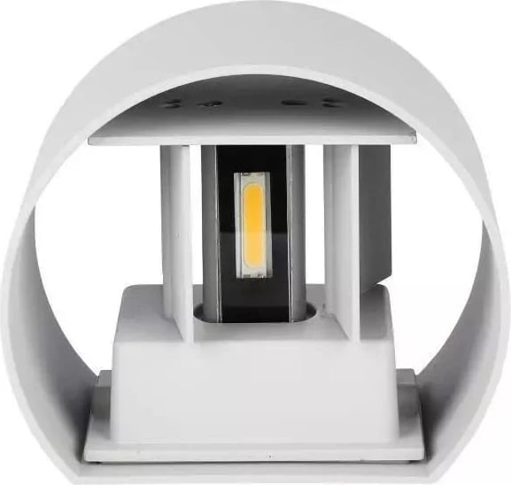 Dritë muri LED V-TAC VT-756, 6W, IP65, 4000K, Gri