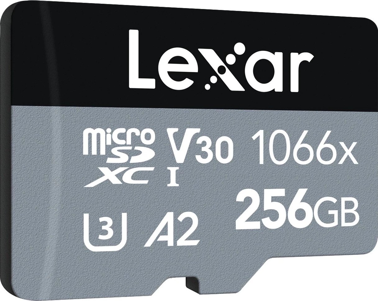 Kartelë memorje Lexar 256GB microSDXC, Performancë e Lartë 1066x, UHS-I C10 A2 V30 U3