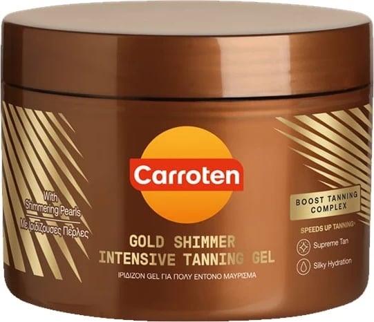 Xhel për rrezitje Carroten Gold Shimmer Intensive, 150 ml