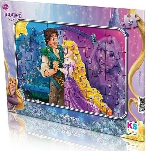 Puzzle për fëmijë KS Games, Tangled Disney, 24 copë